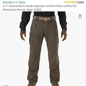 New with tags in bag unopened, 5.11 tactical stryke operator pants 38/34